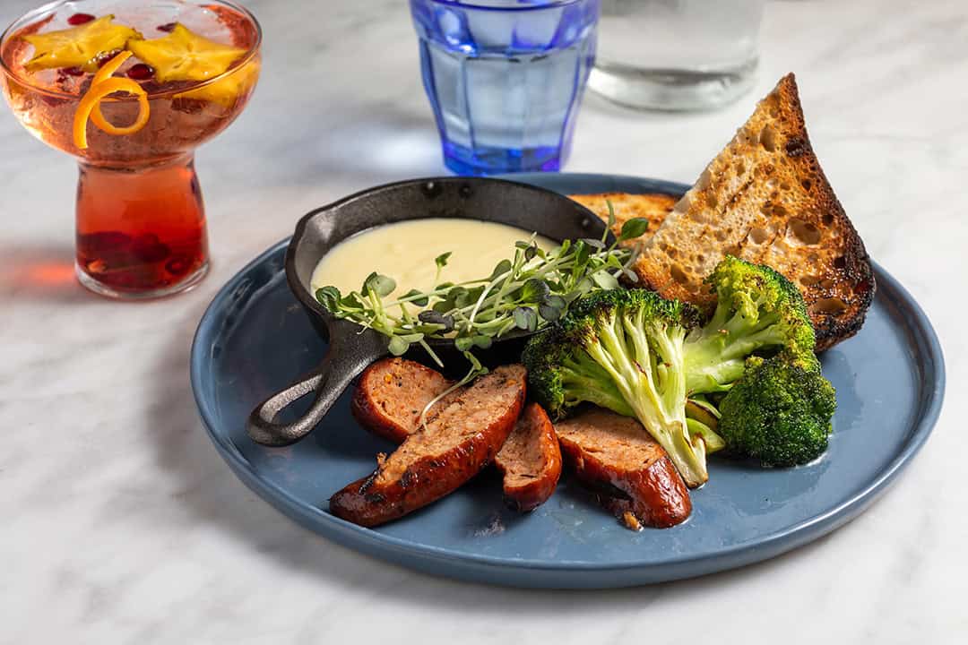 Curate Cafe Plating and Cocktail