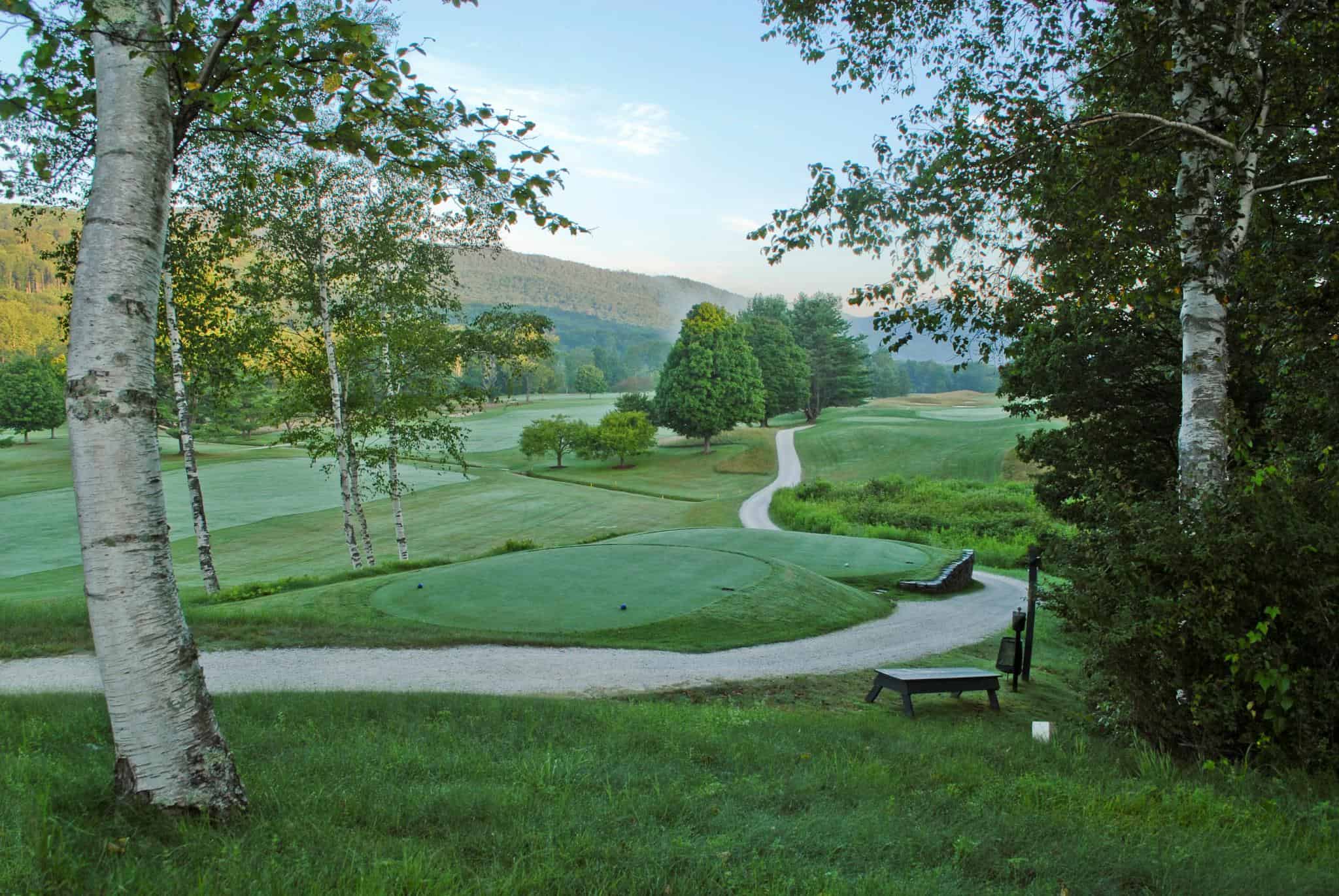 Dorset Field Club Misty Morning Fairways