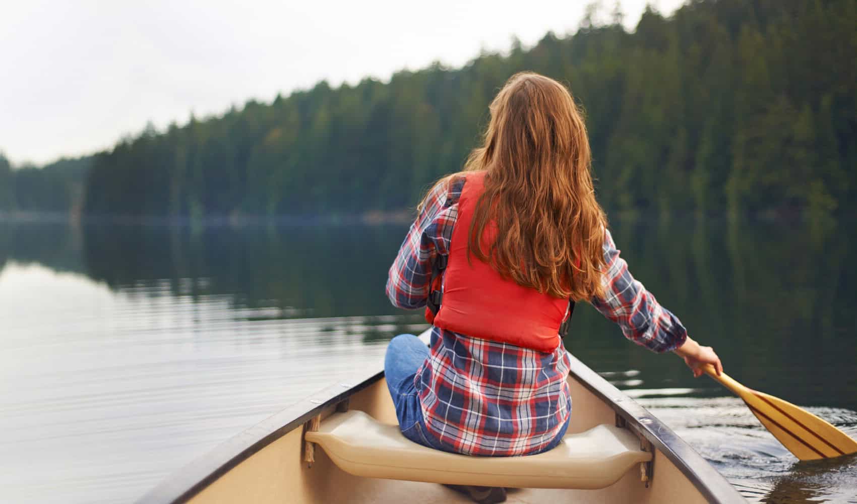 Essex Resort Summer Canoe on Lake