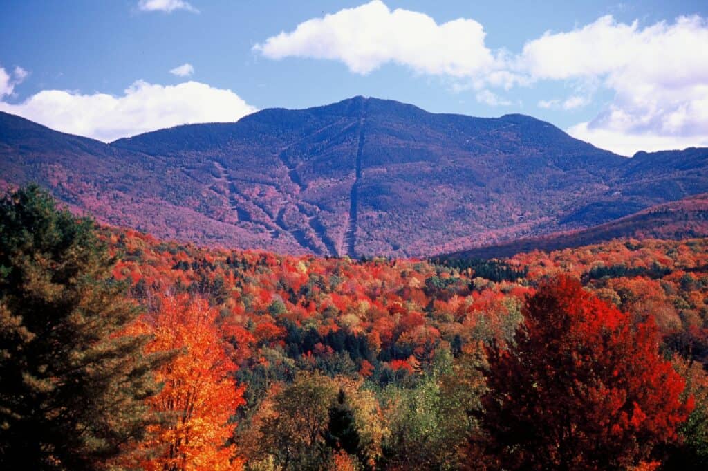 Smugglers' Notch Resort Fall Foliage Mountain Trails