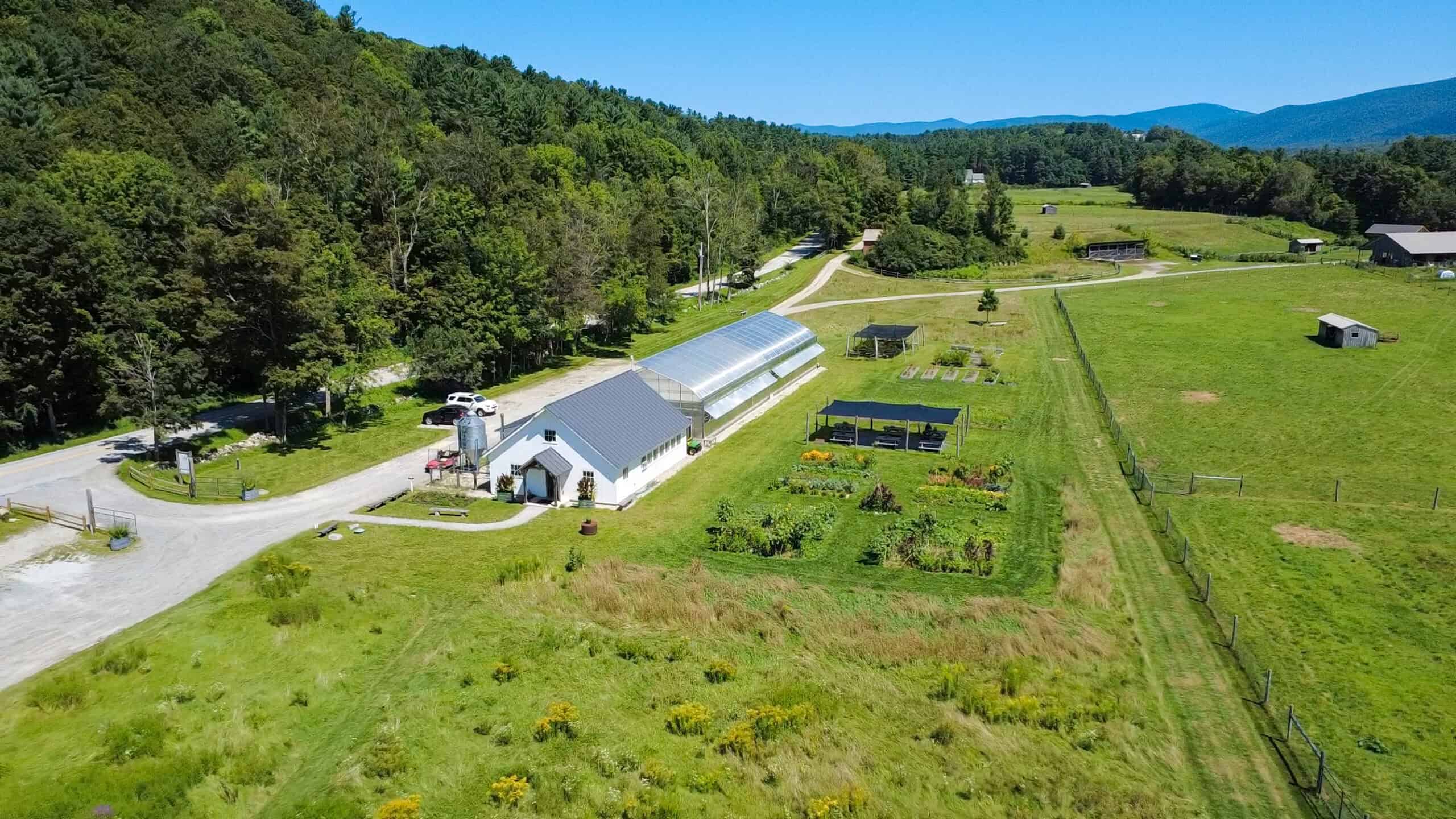 Hildene Dene Greenhouse Dronie Edited