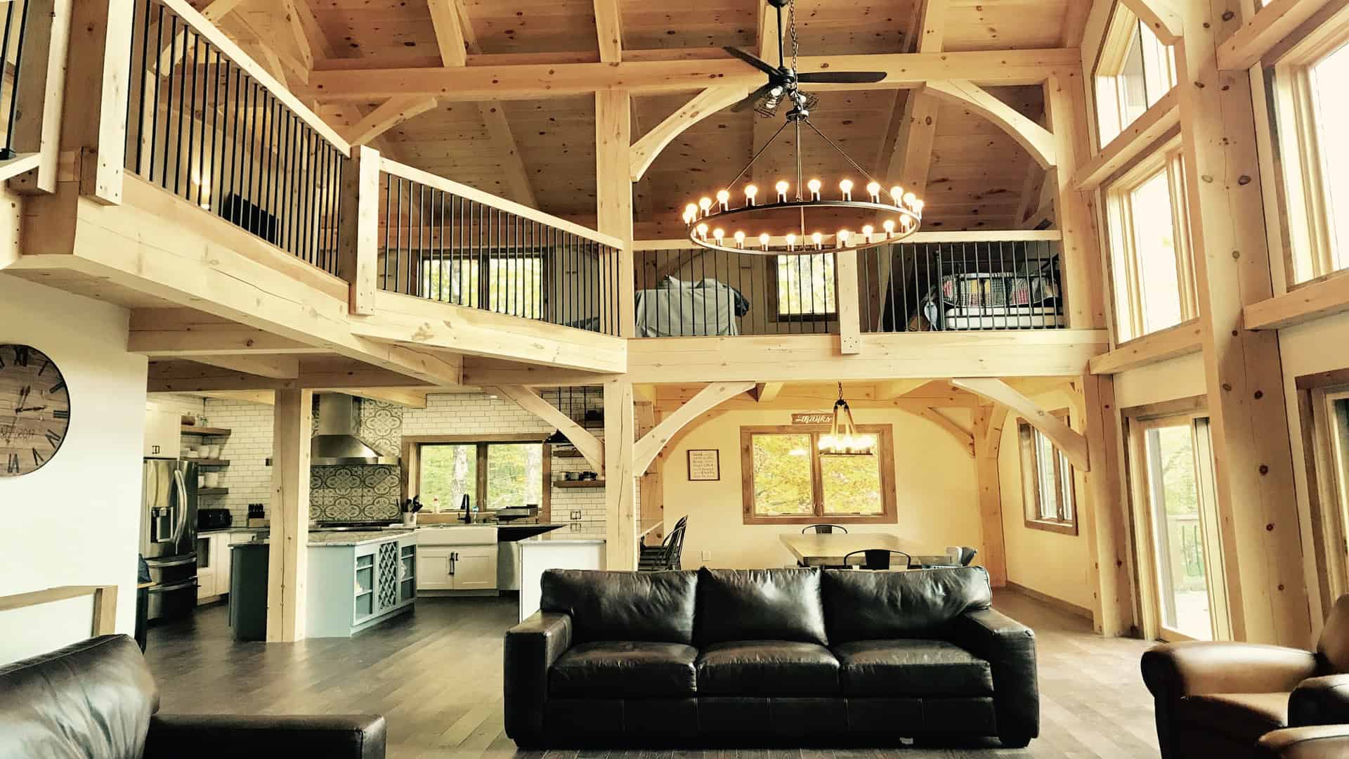 Killington Rendezvous House - Timber FrameIMG_2042