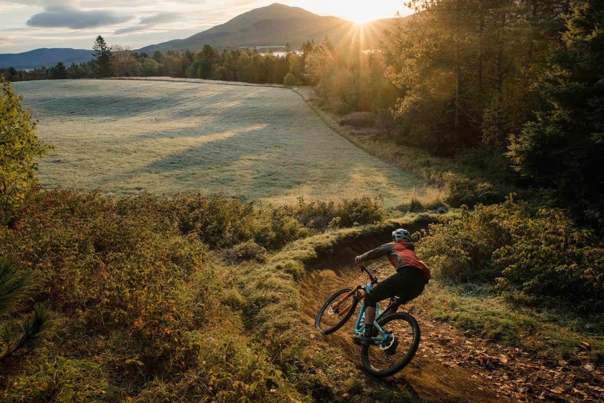 Kingdom Trails Sunset Berm