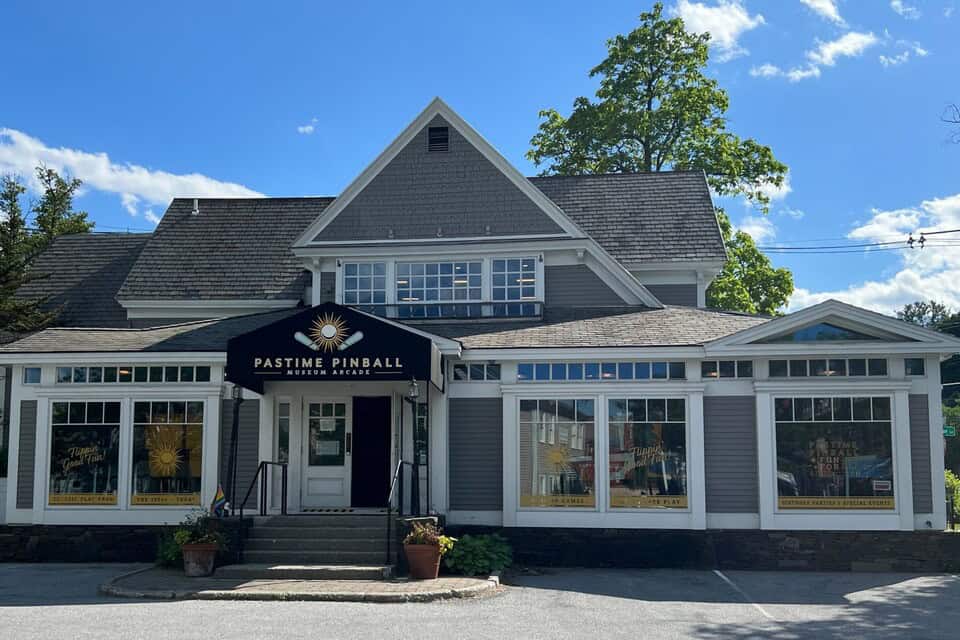 Pastime Pinball Exterior Sunny Day