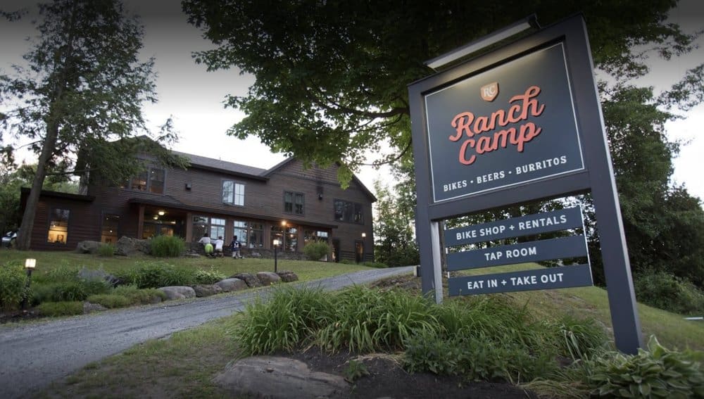 Ranch Camp - Exterior with Sign