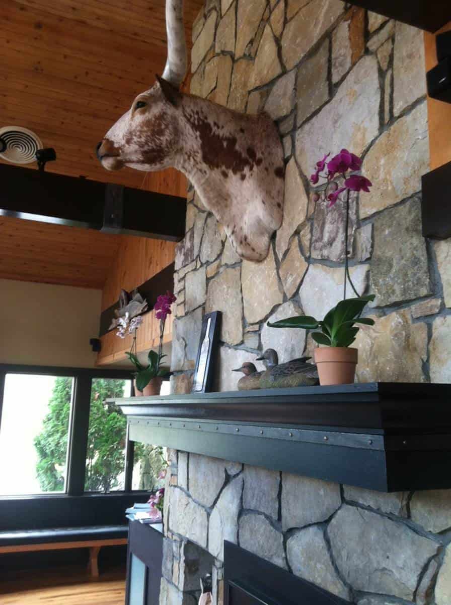 Raven's Den Steakhouse Fireplace