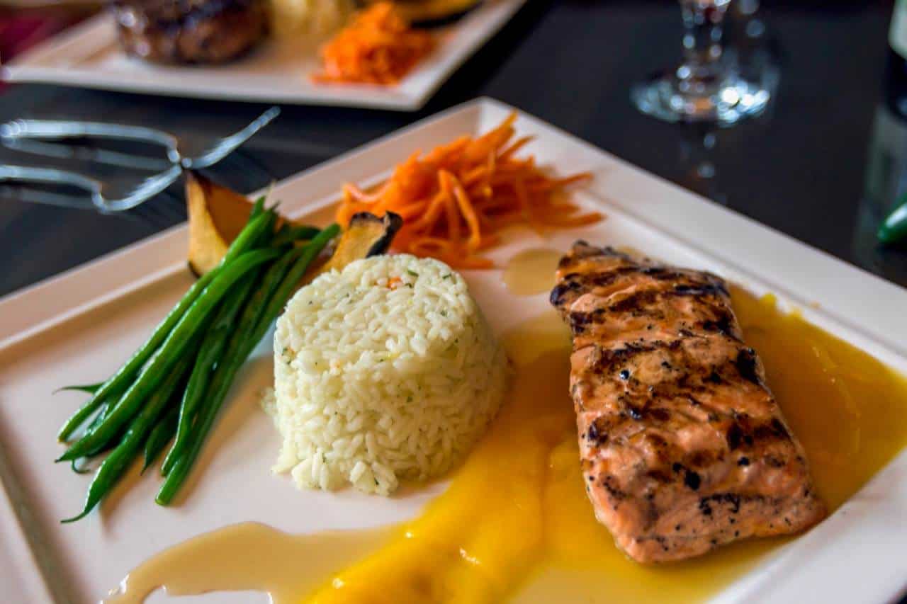 Raven's Den Steakhouse Salmon