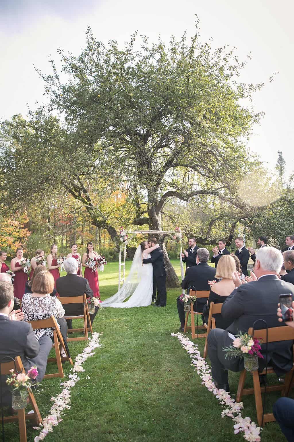 Red Clover Inn - Outdoor Wedding