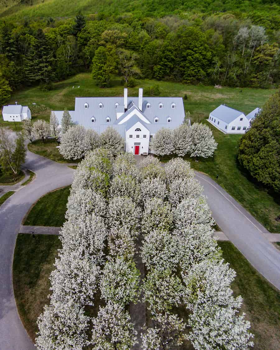 Southern Vermont Arts Center - Campus Aerial