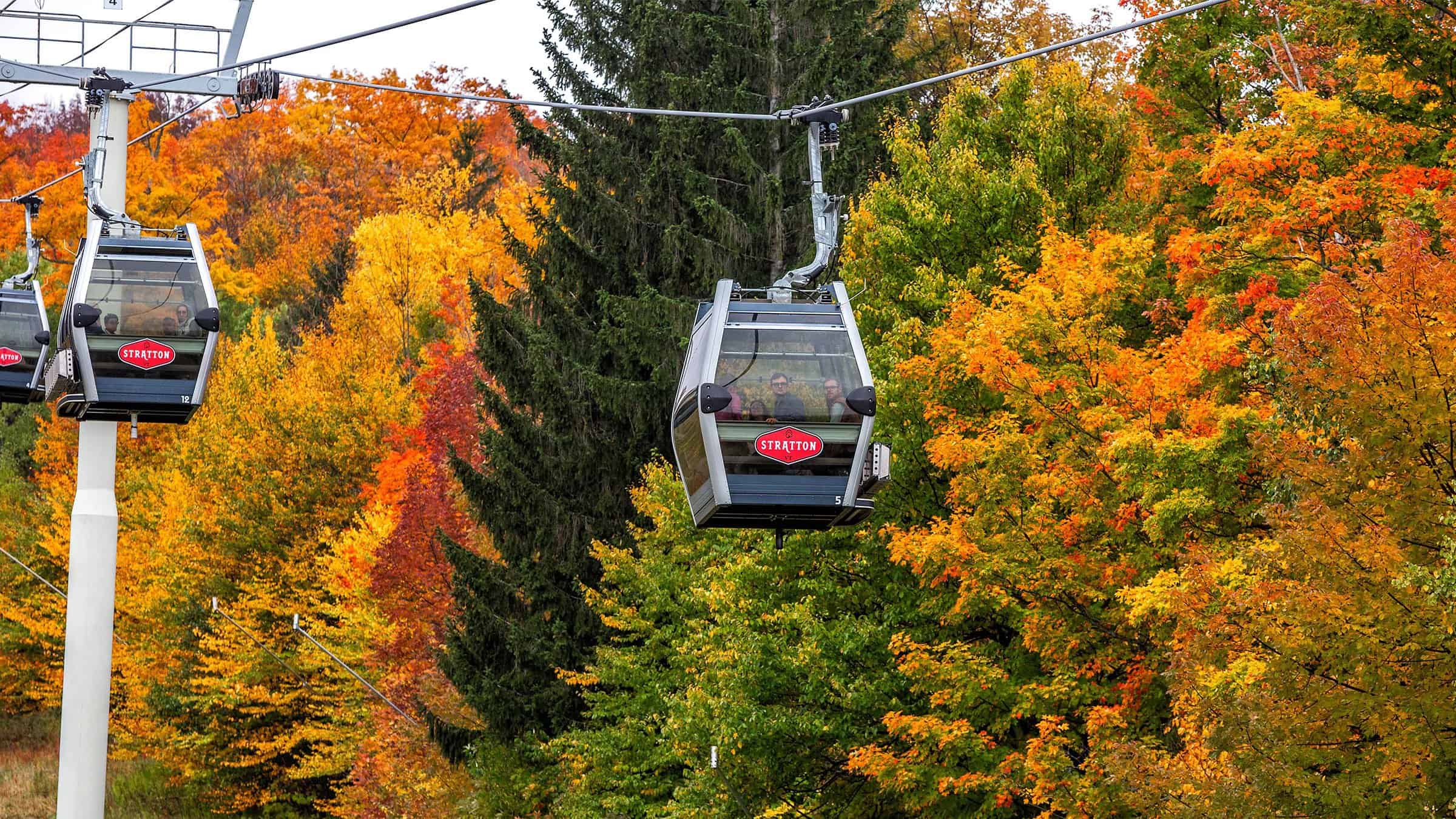 Stratton Mountain Resort - HarvestFest Fall Foliage Gondola Ride