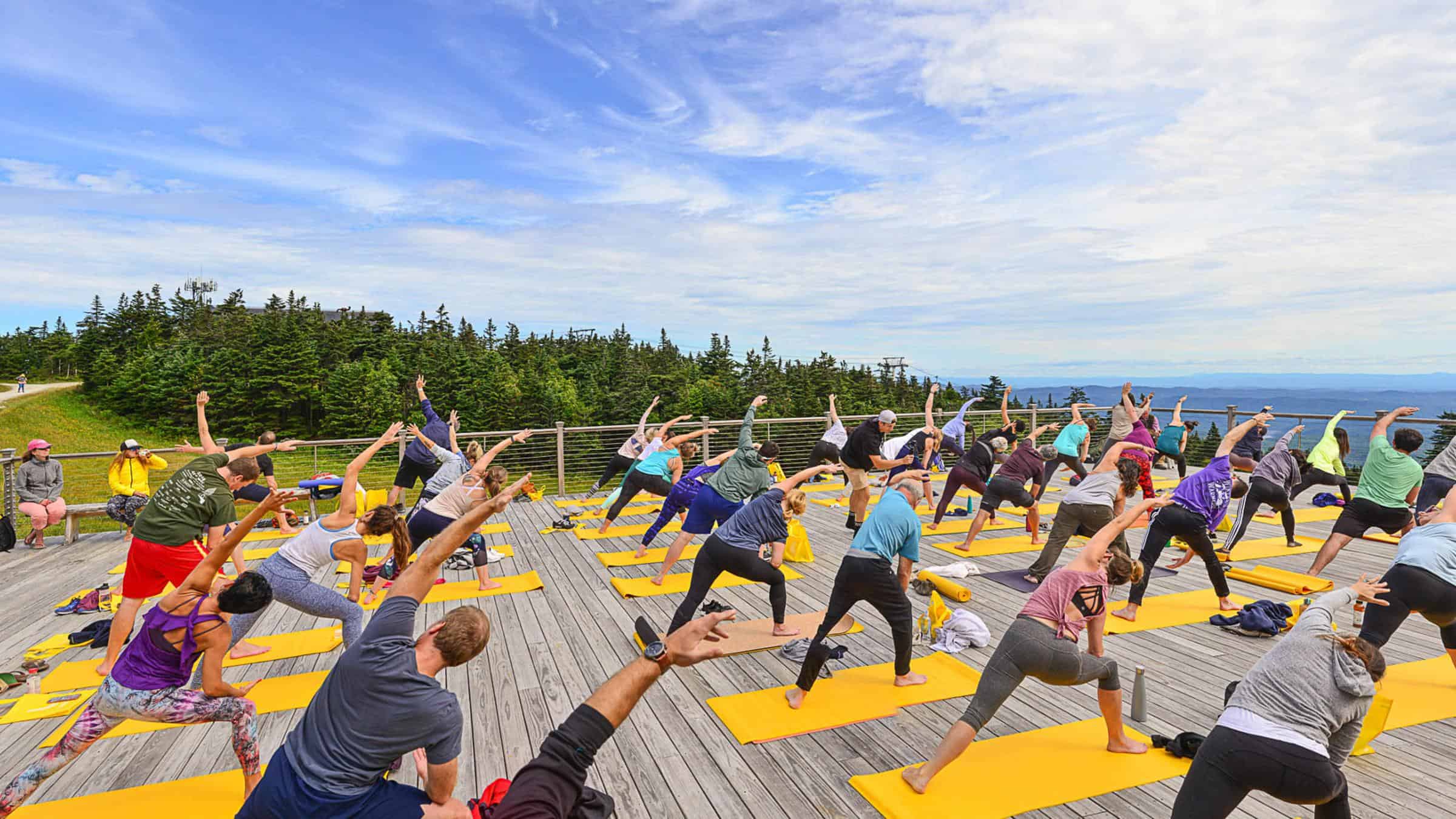 Stratton Mountain Resort - Mountain Top Yoga