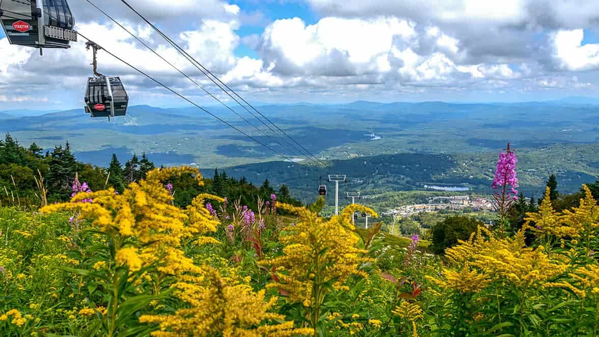 Stratton Mountain Resort Summer Gondola View
