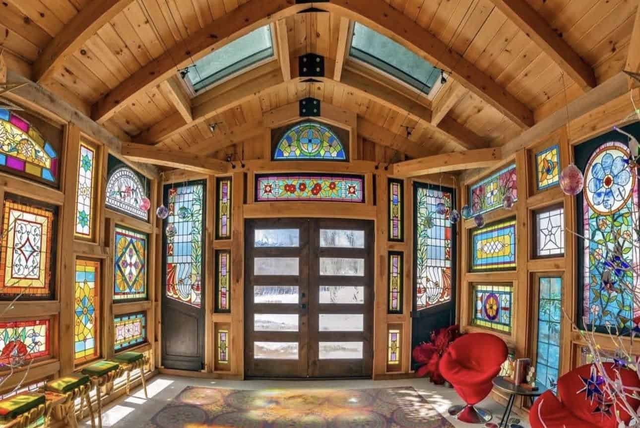 The Sparkle Barn Entryway Stained Glass