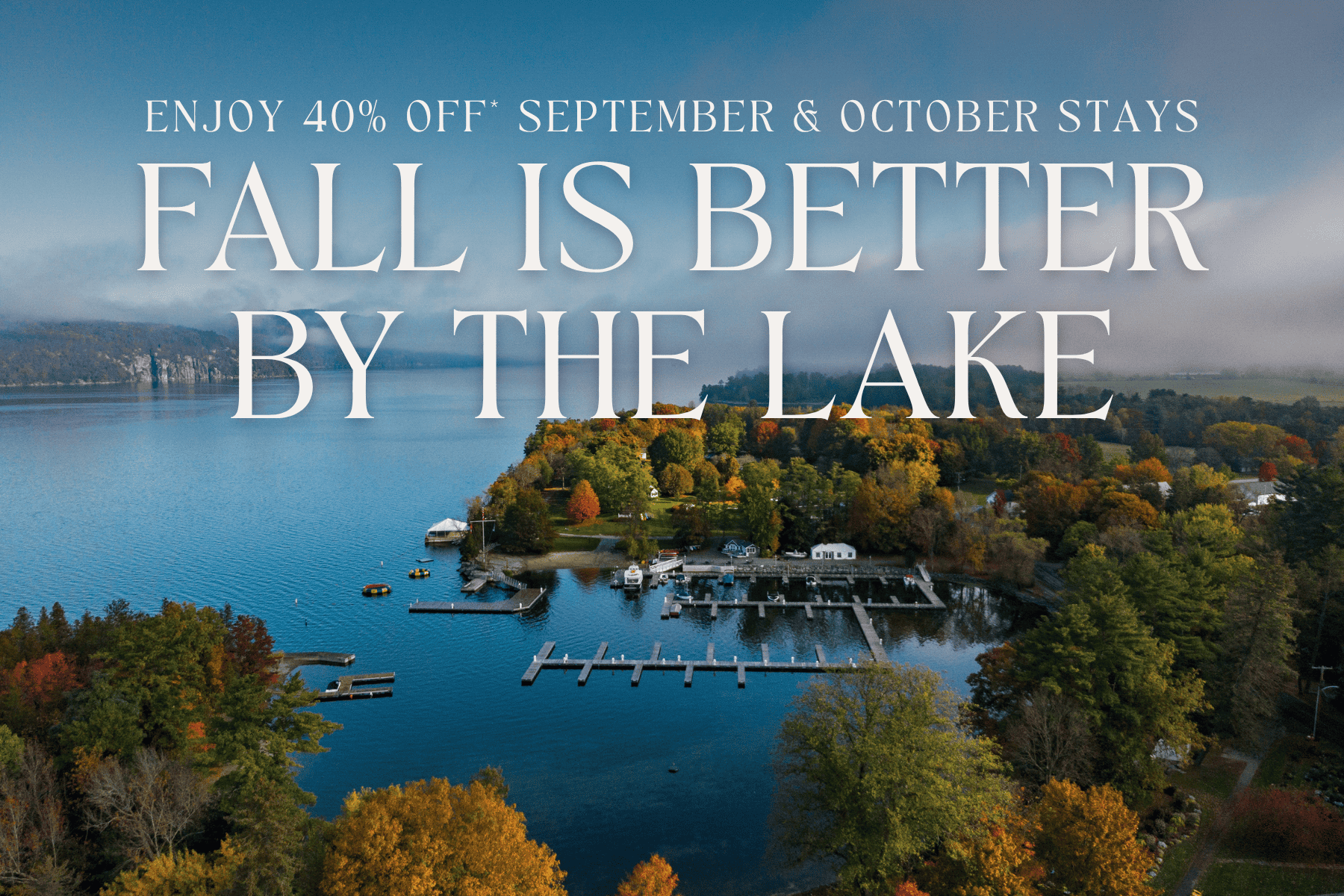 Basin Harbor Fall Foliage Discount Deal