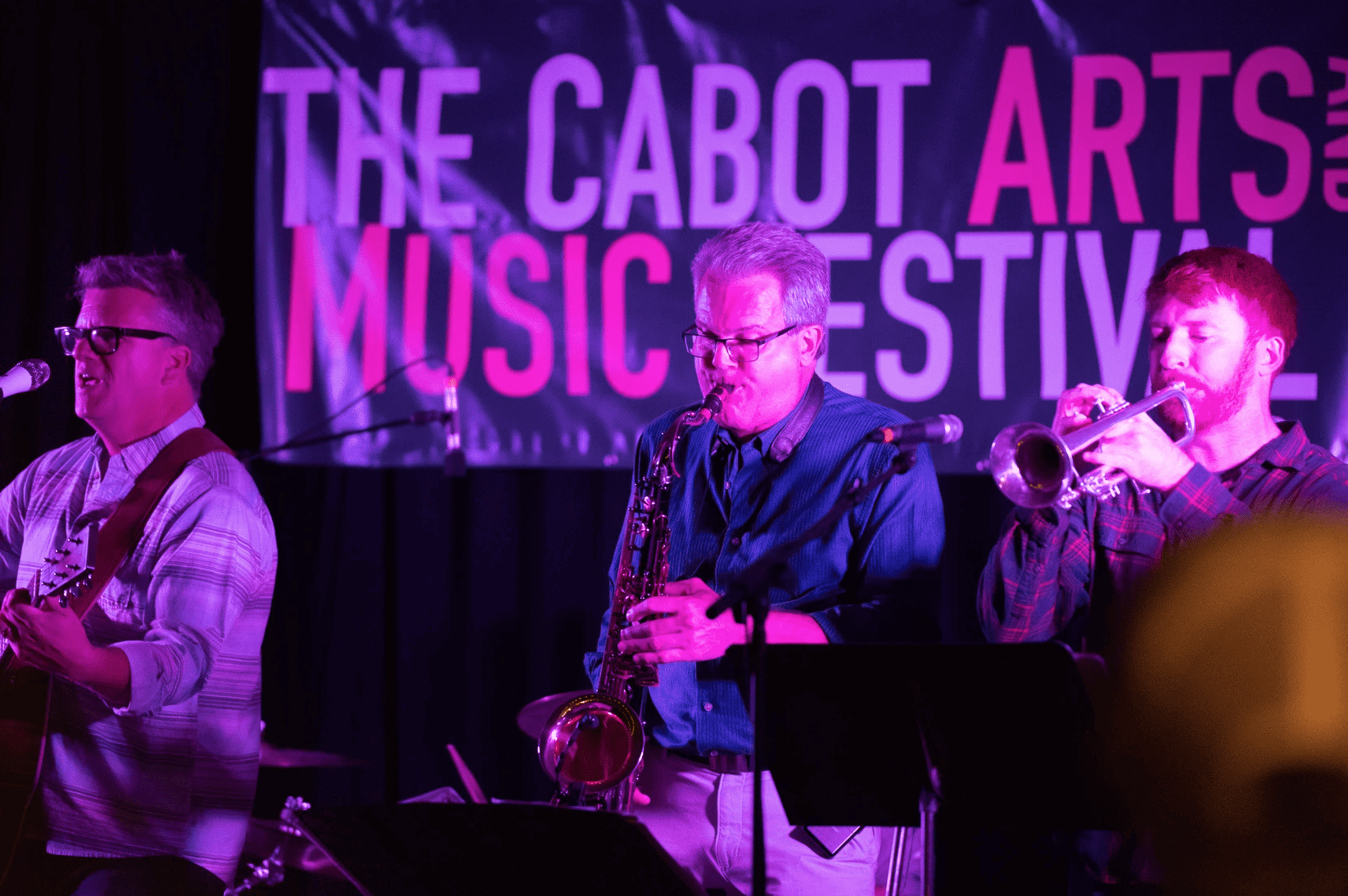 The Cabot Arts and Music Festival Chad Hollister on Stage Music