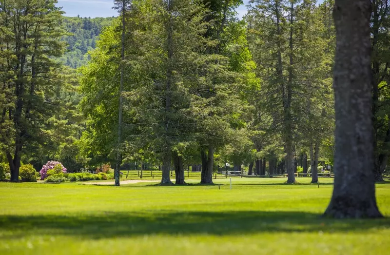 Lake Morey Resort Golf Course in Summer